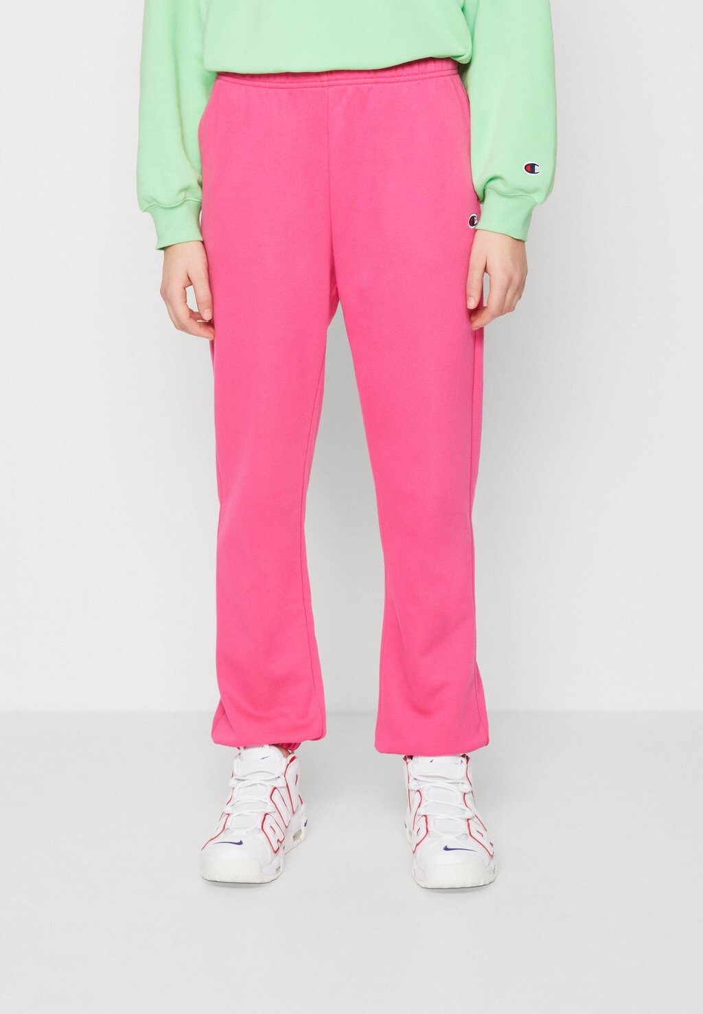 

Спортивные брюки Champion Logo Elastic Cuff Pants, розовый