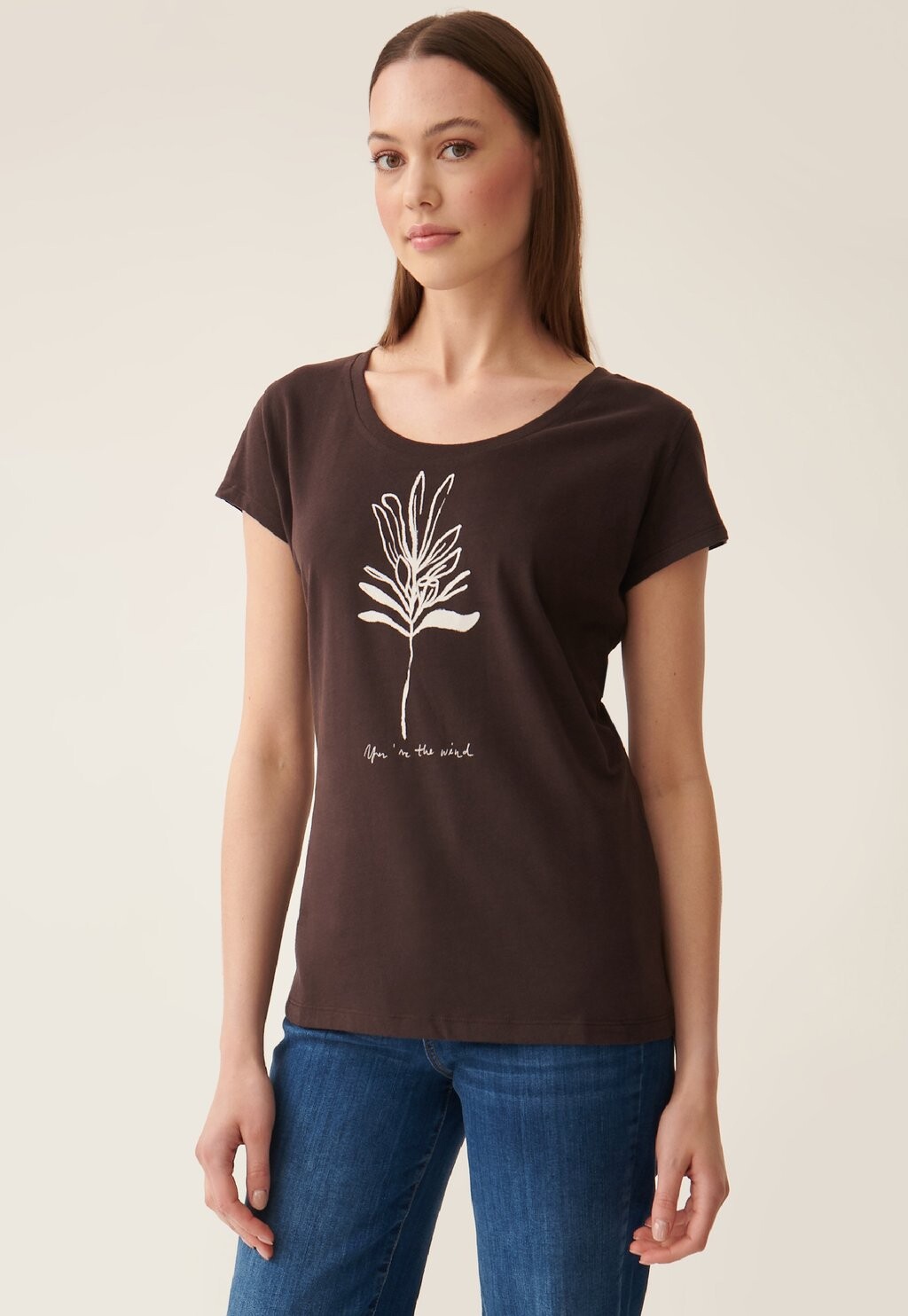 

Футболка с принтом ANTONIA 2 TATUUM, цвет brown