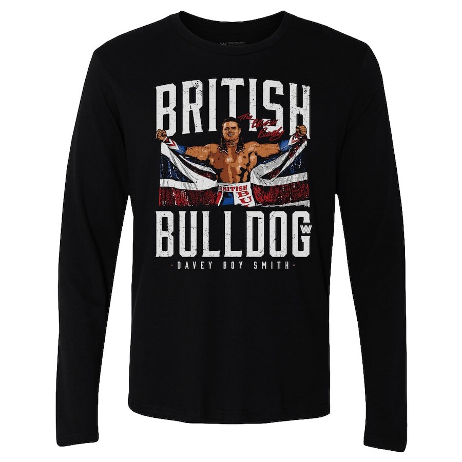 

Футболка с длинным рукавом 500 Level British Bulldog, черный