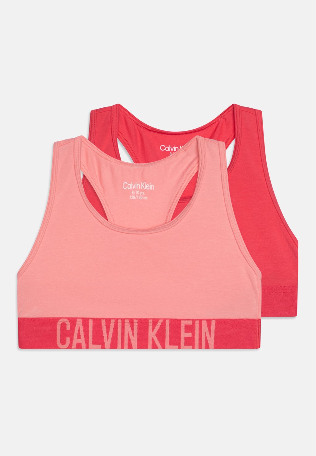 Бюстье Bralette2 Pack Calvin Klein Underwear, цвет pink grapefruit/laser pink