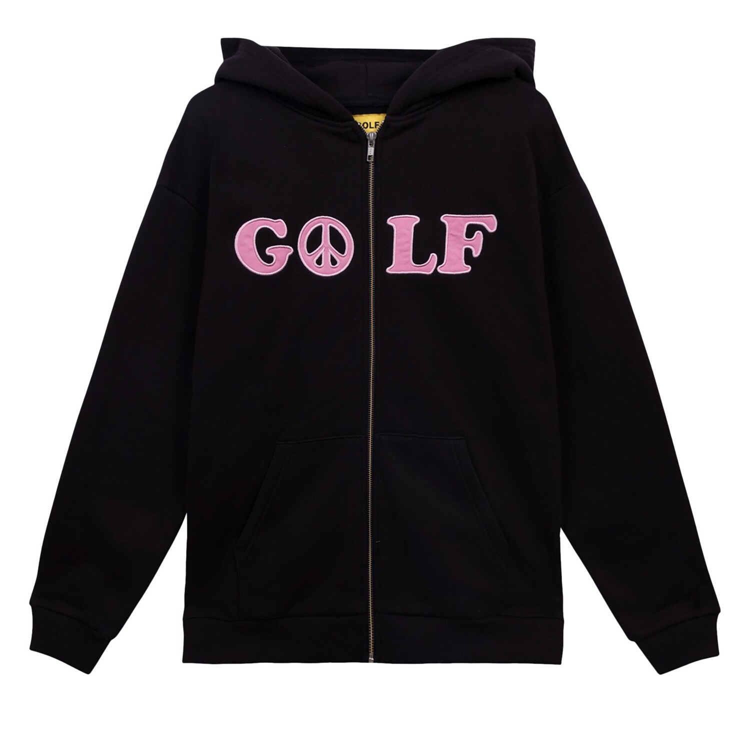 

Толстовка на молнии GOLF WANG Peace, цвет Черный