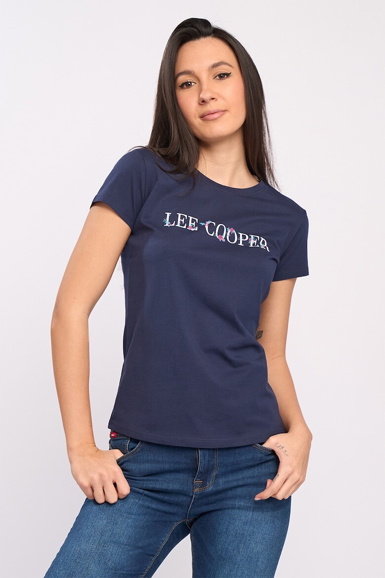 

Футболка с логотипом Lee Cooper, синий