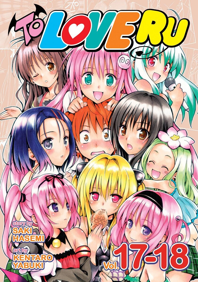

Манга To Love Ru Manga Volumes 17-18
