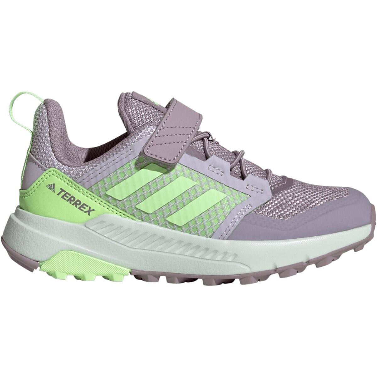 

Походная обувь trailmaker – детская Adidas Terrex, цвет preloved fig/green spark/silver dawn