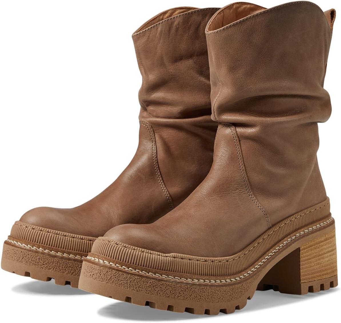 

Сапоги Mel Slouch Boot Free People, цвет Hazelnut Leather