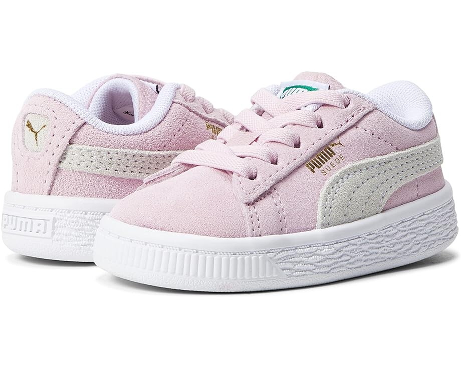 

Кроссовки PUMA Kids Puma Kids Suede Classic XXI Alternate Closure Sneaker (Toddler), цвет Pink Lady/Puma White