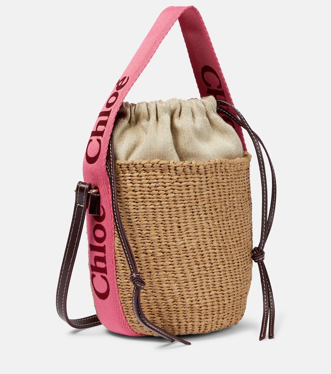 

Сумка-корзина Woody Chloé, бежевый