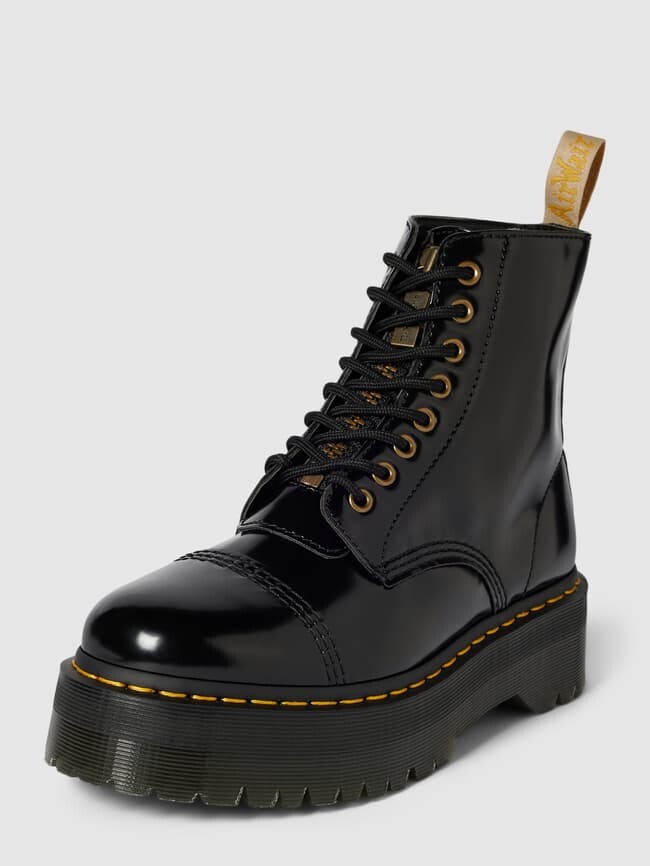 

Ботинки на платформе, модель Vegan Sinclair Dr. Martens, черный