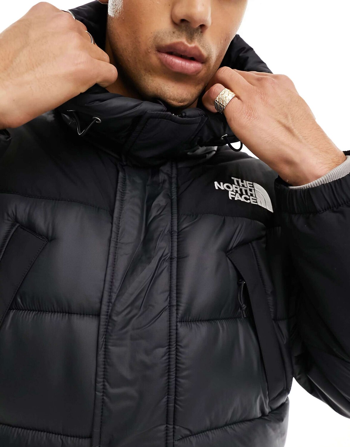

Черная утепленная парка-пуховик The North Face Himalayan, Черный