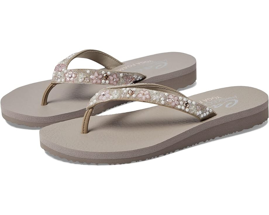 

Сандалии SKECHERS Meditation - Dancing Daisy, цвет Taupe