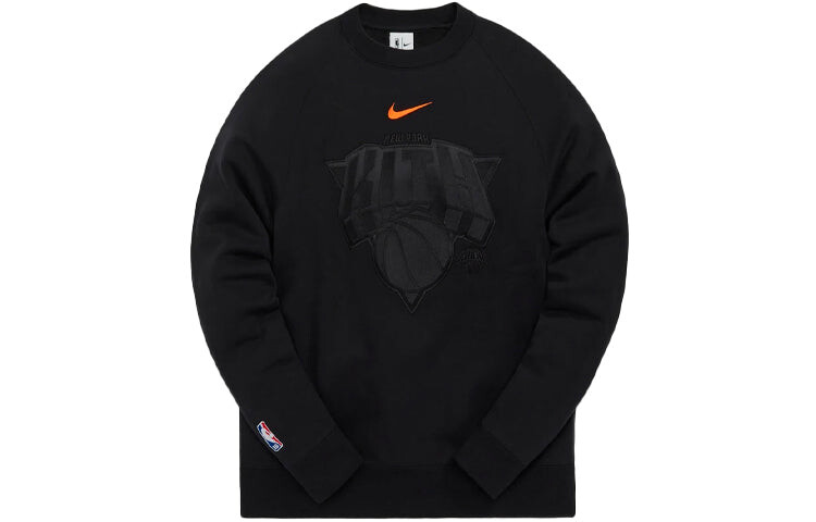 

Толстовка Kith & Nike for New York Knicks Fleece Crewneck с принтом, черный