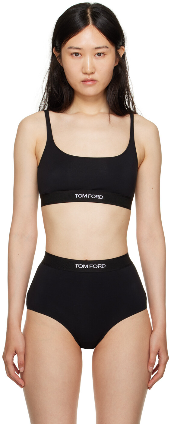 

Черный фирменный бюстгальтер TOM FORD
