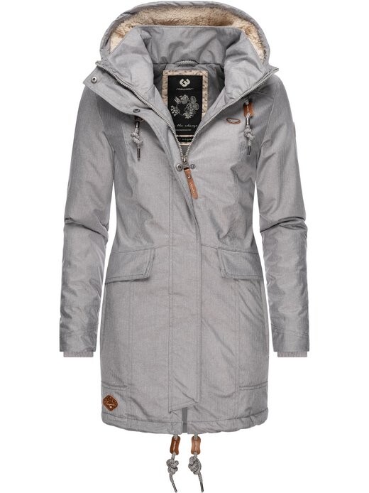 

Зимняя куртка тюнингованная Ragwear, серый