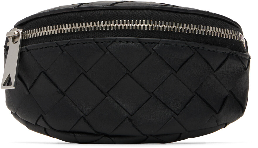 

Черная сумка на запястье Intrecciato Bottega Veneta