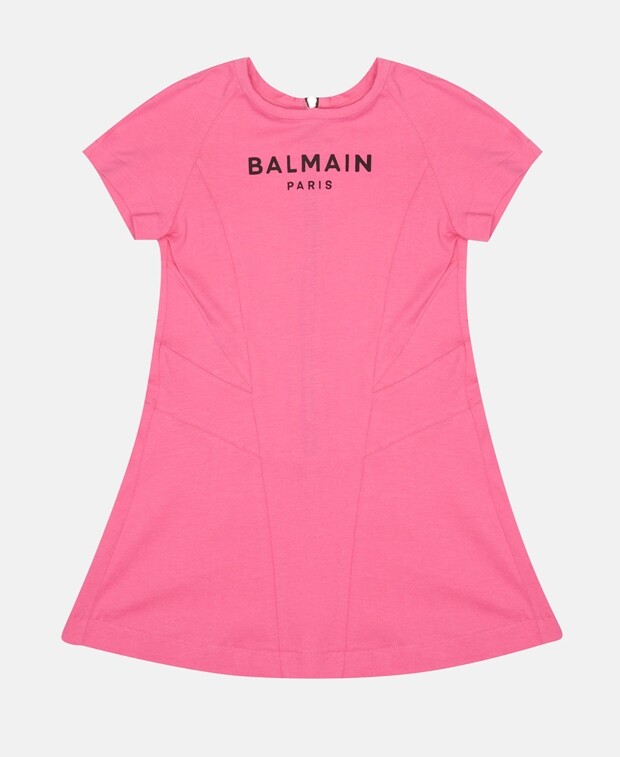 

Трикотажное платье Balmain, фиолетовый