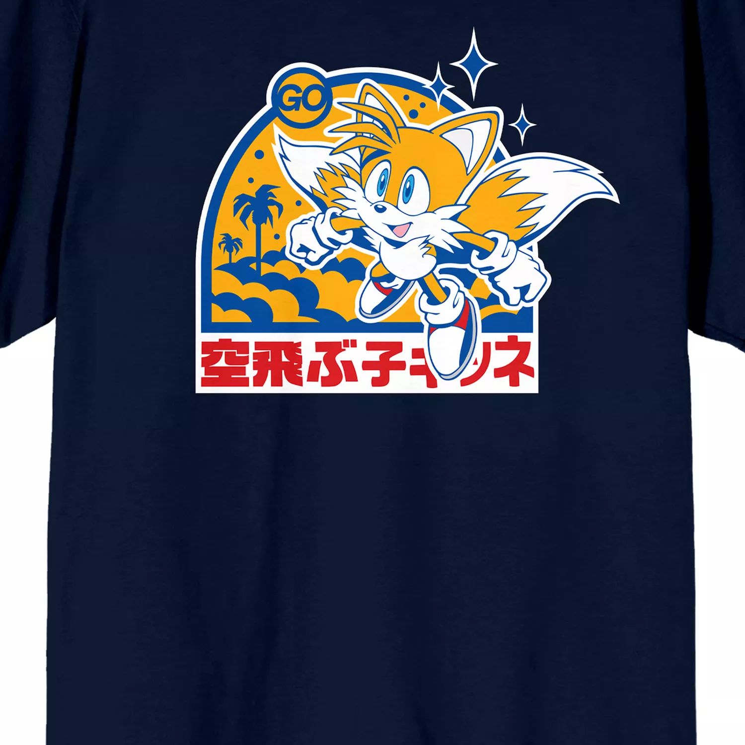 Мужская футболка Sonic the Hedgehog Tails Licensed Character