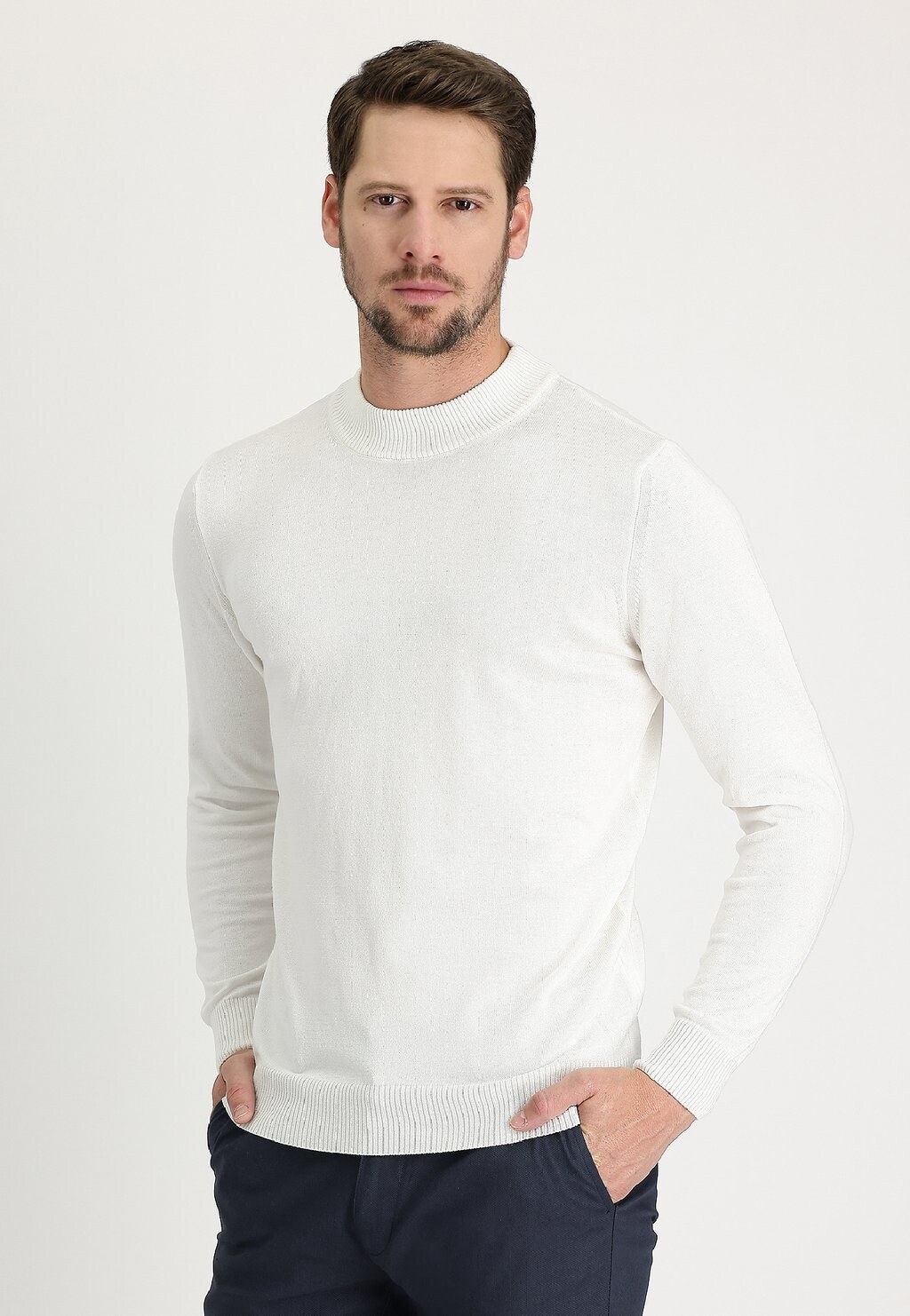 

Вязаный свитер STEHKRAGEN REGULAR FIT Kigili, цвет Ecru