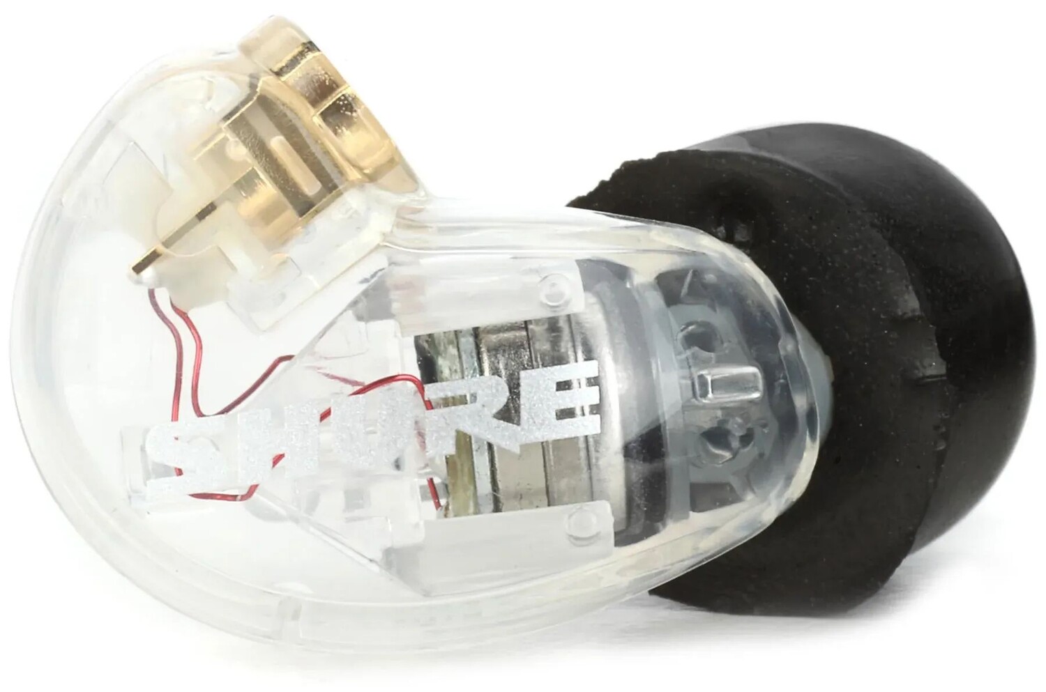 

Комплект наушников Shure SE215-CL-Right с одним правым ухом — прозрачный