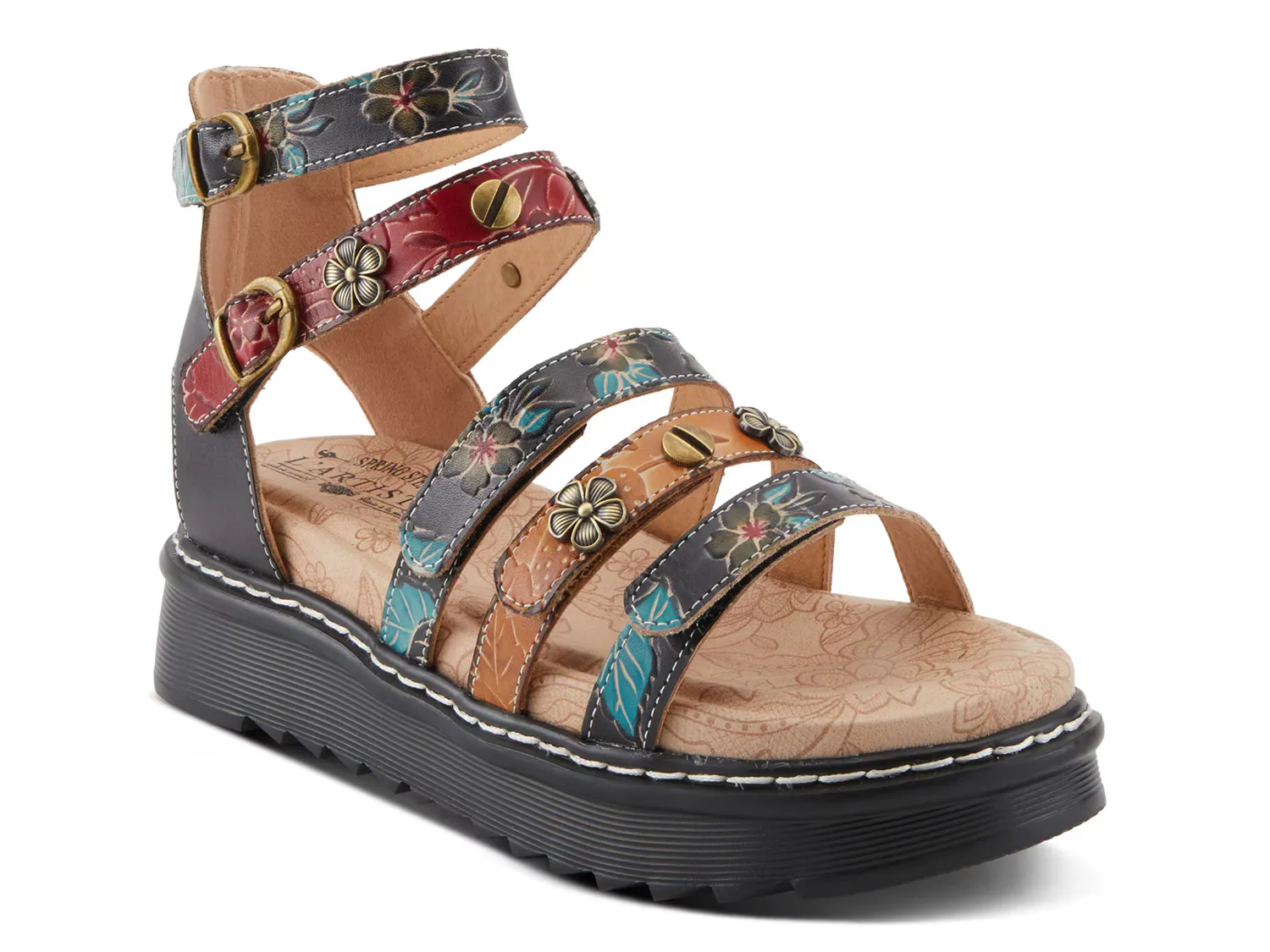 

Сандалии Selyse Platform Sandal L'Artiste By Spring Step, серый