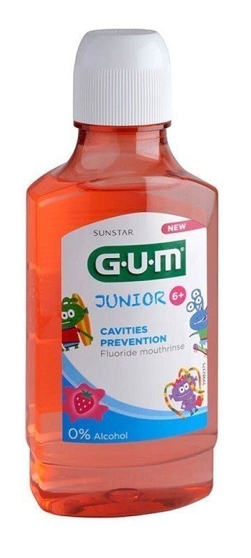 Gum Monster Junior жидкость для полоскания рта для детей, 300 ml