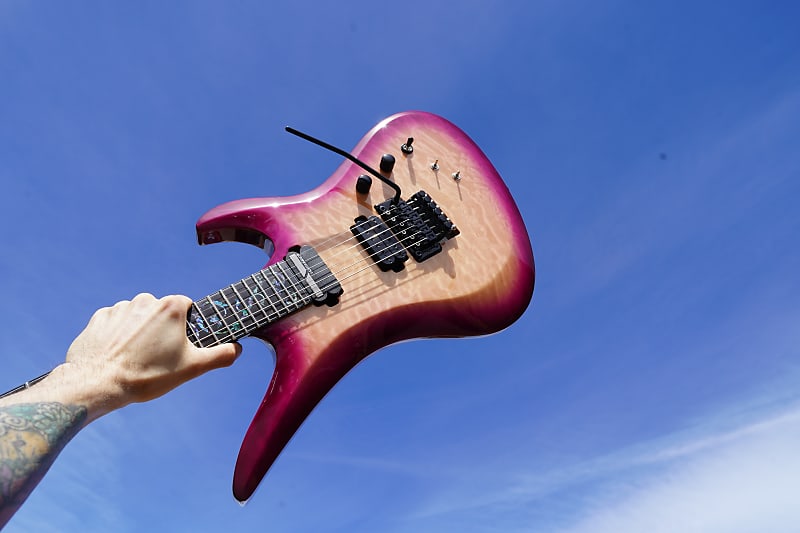 цена Электрогитара Schecter DIAMOND SERIES Nikki Stringfield A-6FR S - Maiden Mist 6-String Electric Guitar
