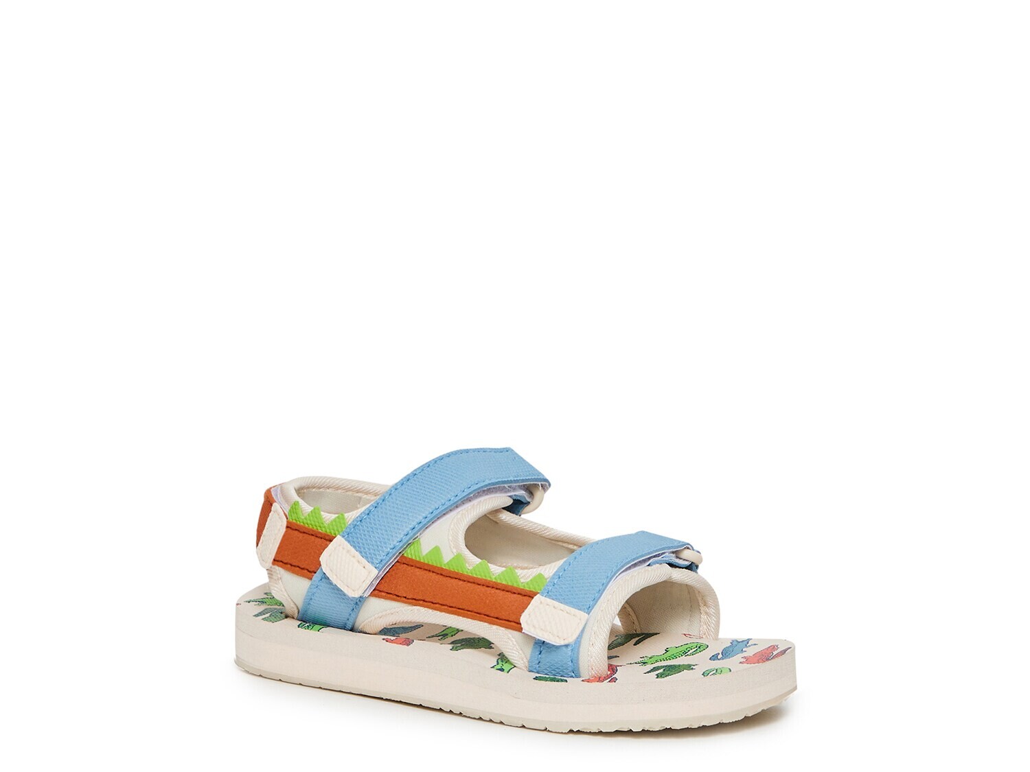 

Сандалии Fabkids Alligator с Т-образным ремешком, белый