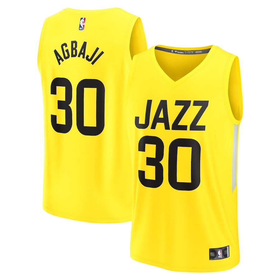 

Джерси Fanatics Branded Utah Jazz, желтый