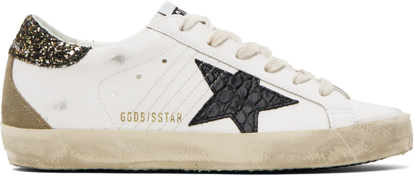 

Белые кроссовки Golden Goose Super Star