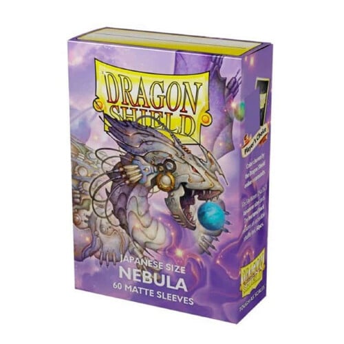 

Чехол для карточек Dragon Shield Matte – Nebula Japanese Size (60)