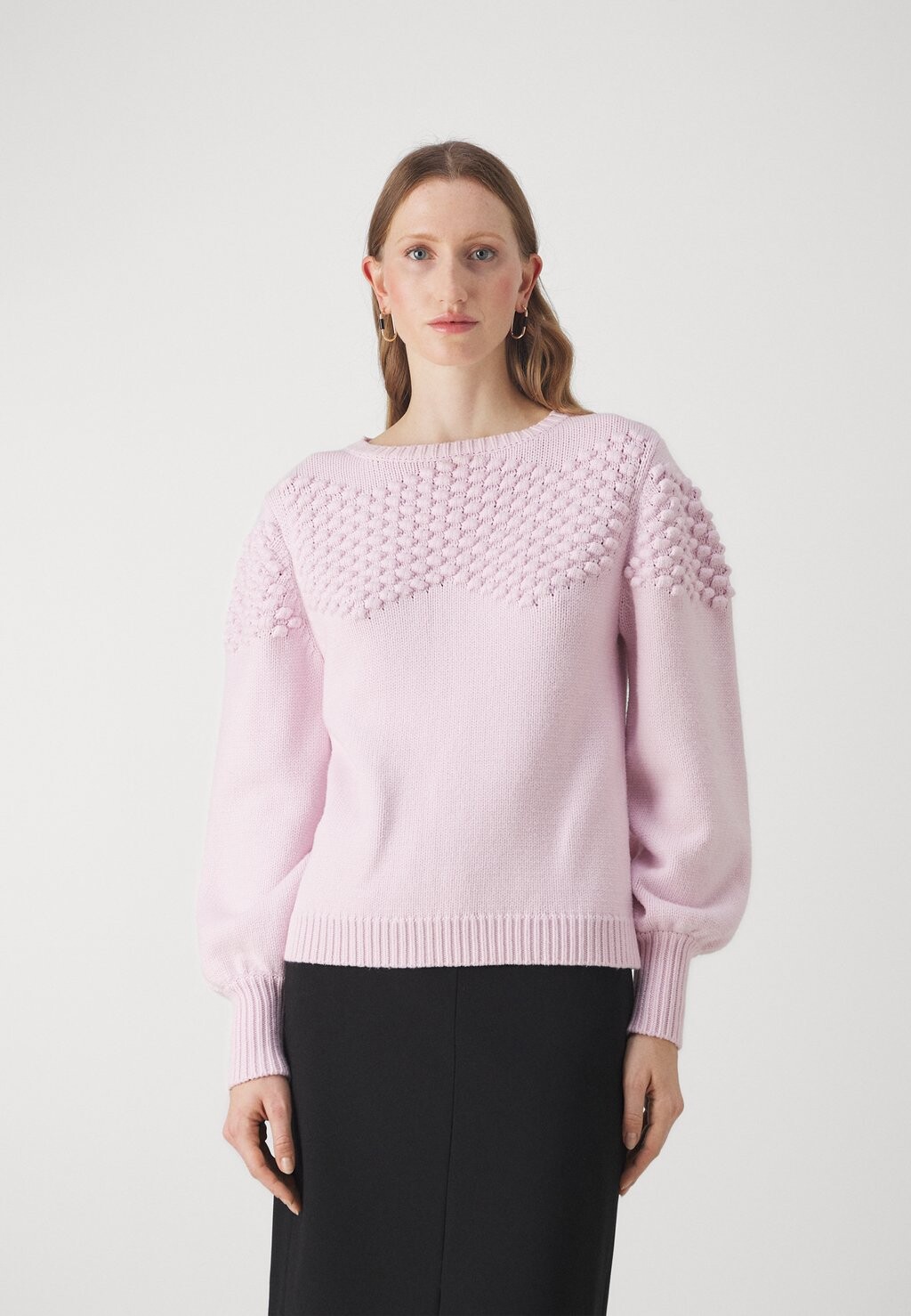 

Джемпер SIMONABBHANNY KNIT Bruuns Bazaar, светло-розовый