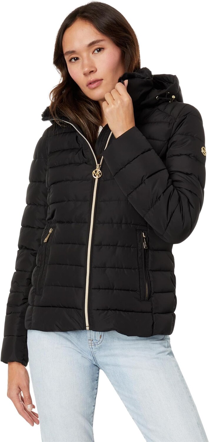 

Куртка Zip Front Fill M426336C67 MICHAEL Michael Kors, черный