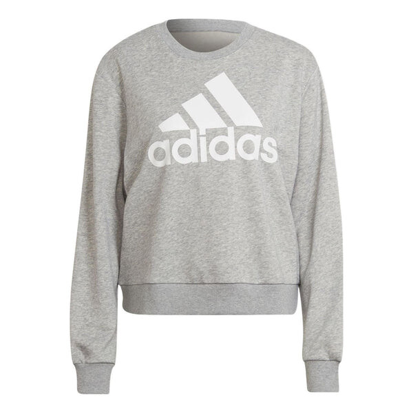 

Свободный джемпер с логотипом «Sweaters Essentials» Adidas, серый