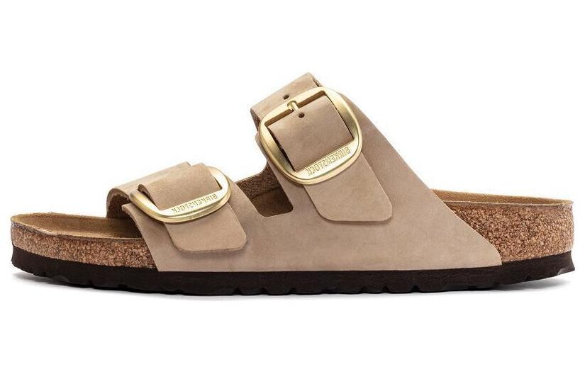 

Шлепанцы Arizona Big Buckle Unisex Sand Birkenstock