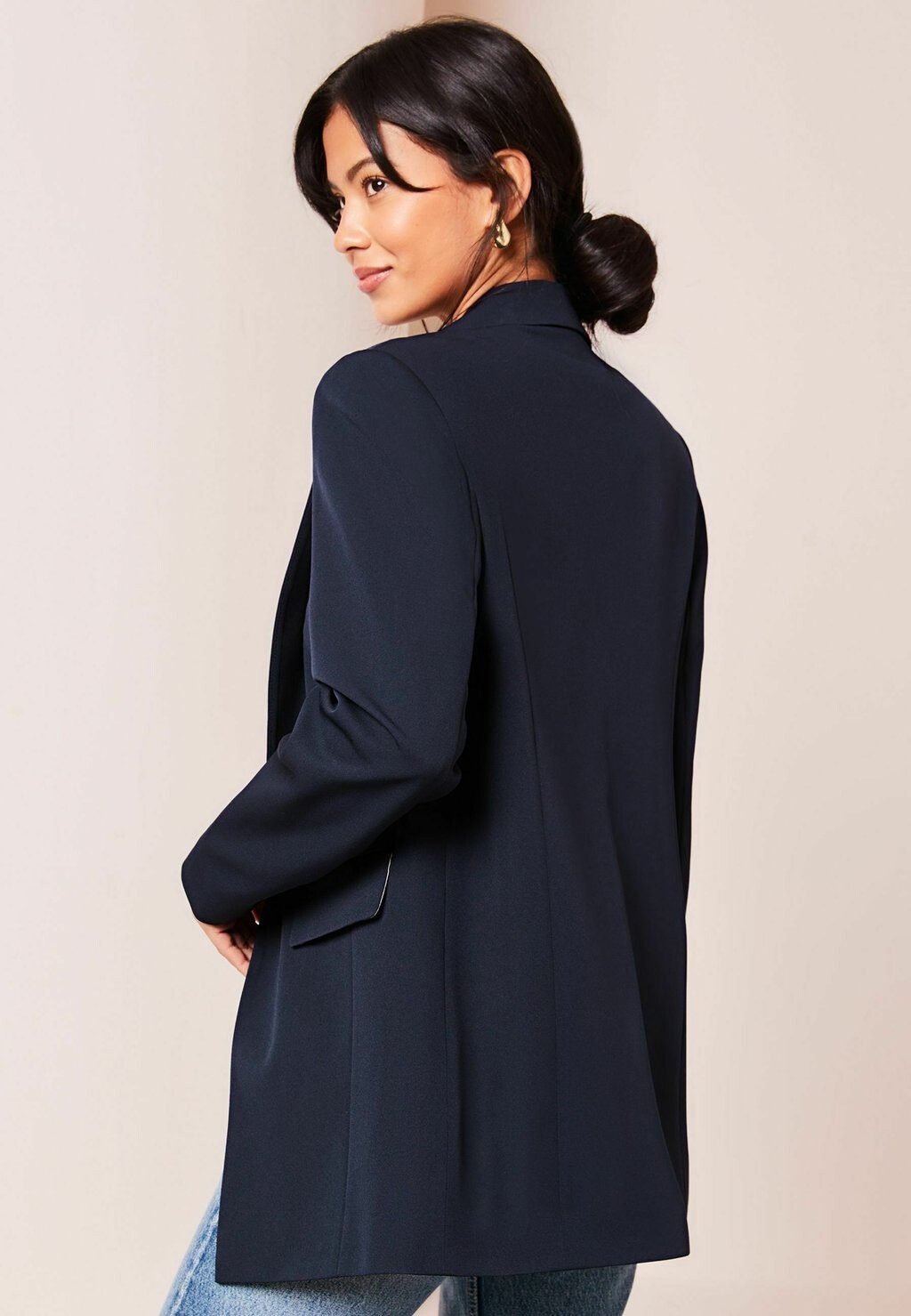 

Короткое пальто LONGLINE TAILORED REGULAR FIT Lipsy, синий