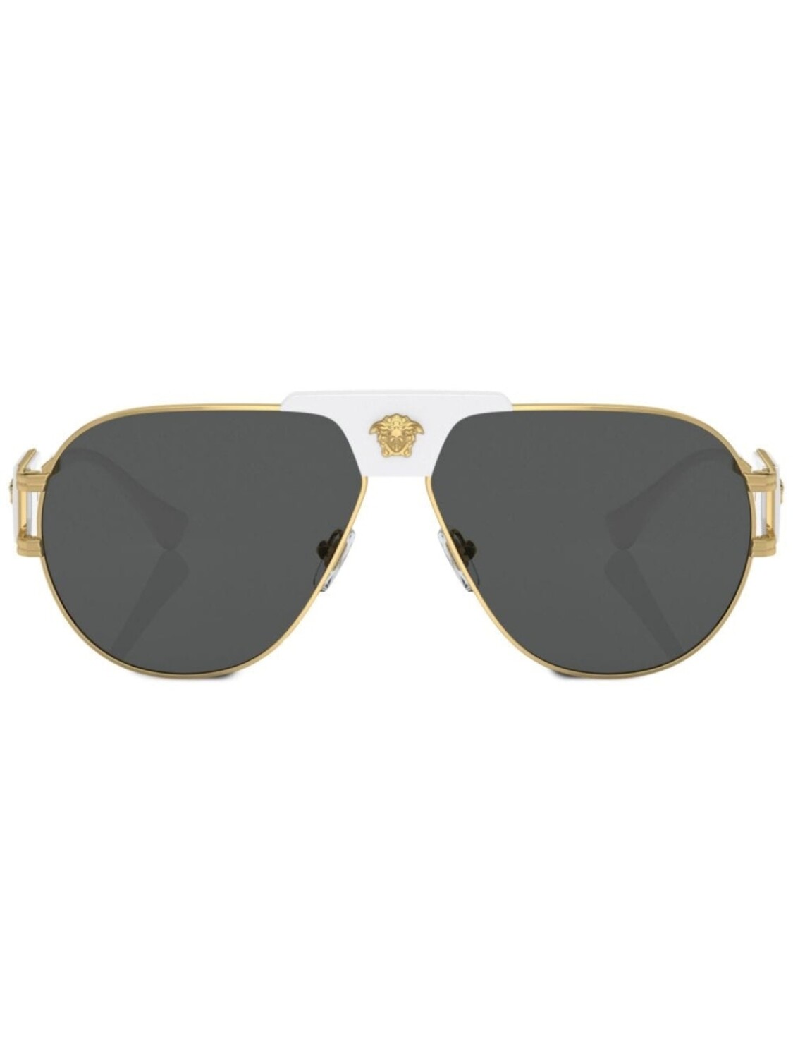

Versace Eyewear солнцезащитные очки-пилоты Special Project, золотистый