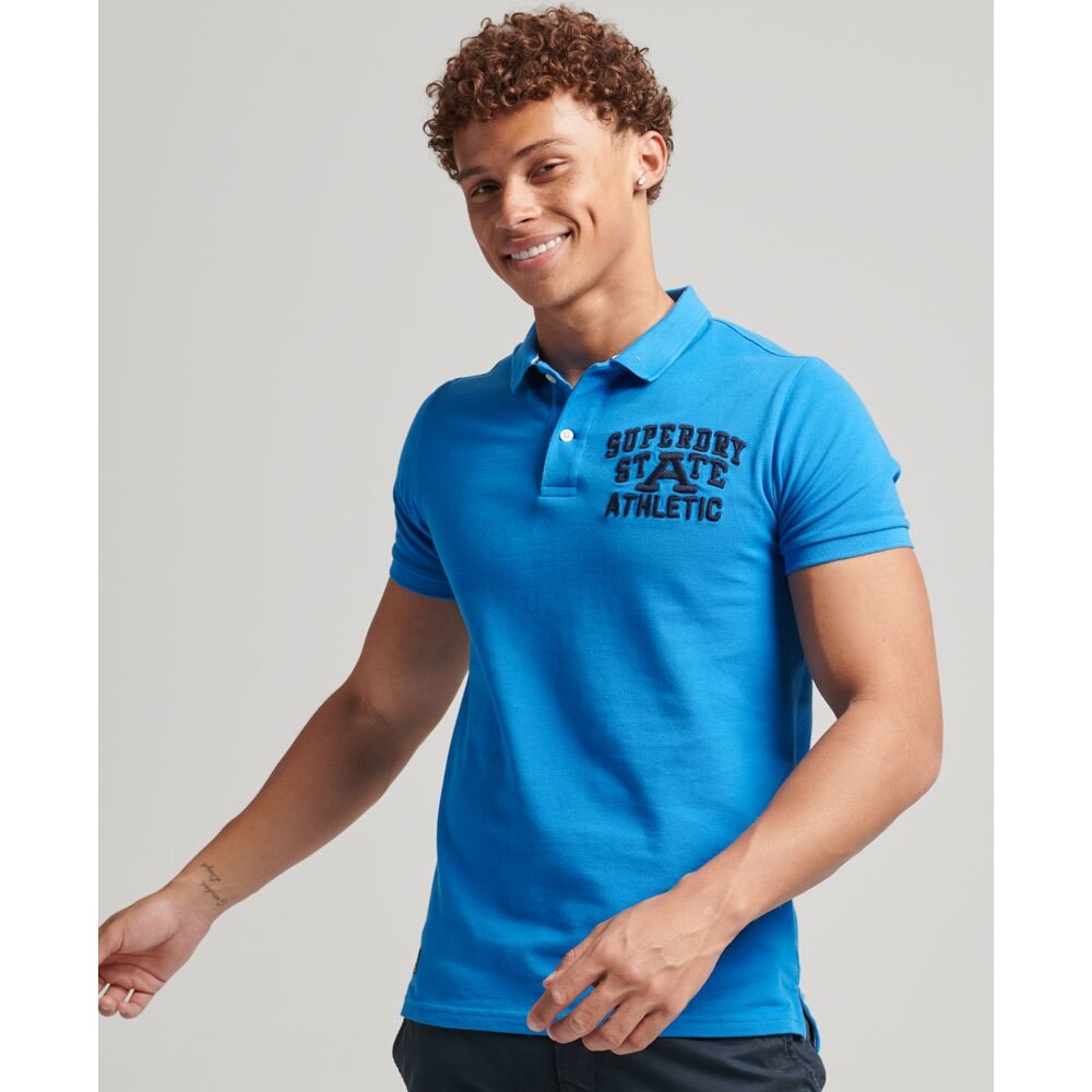 

Поло Superdry Vintage Superstate, синий