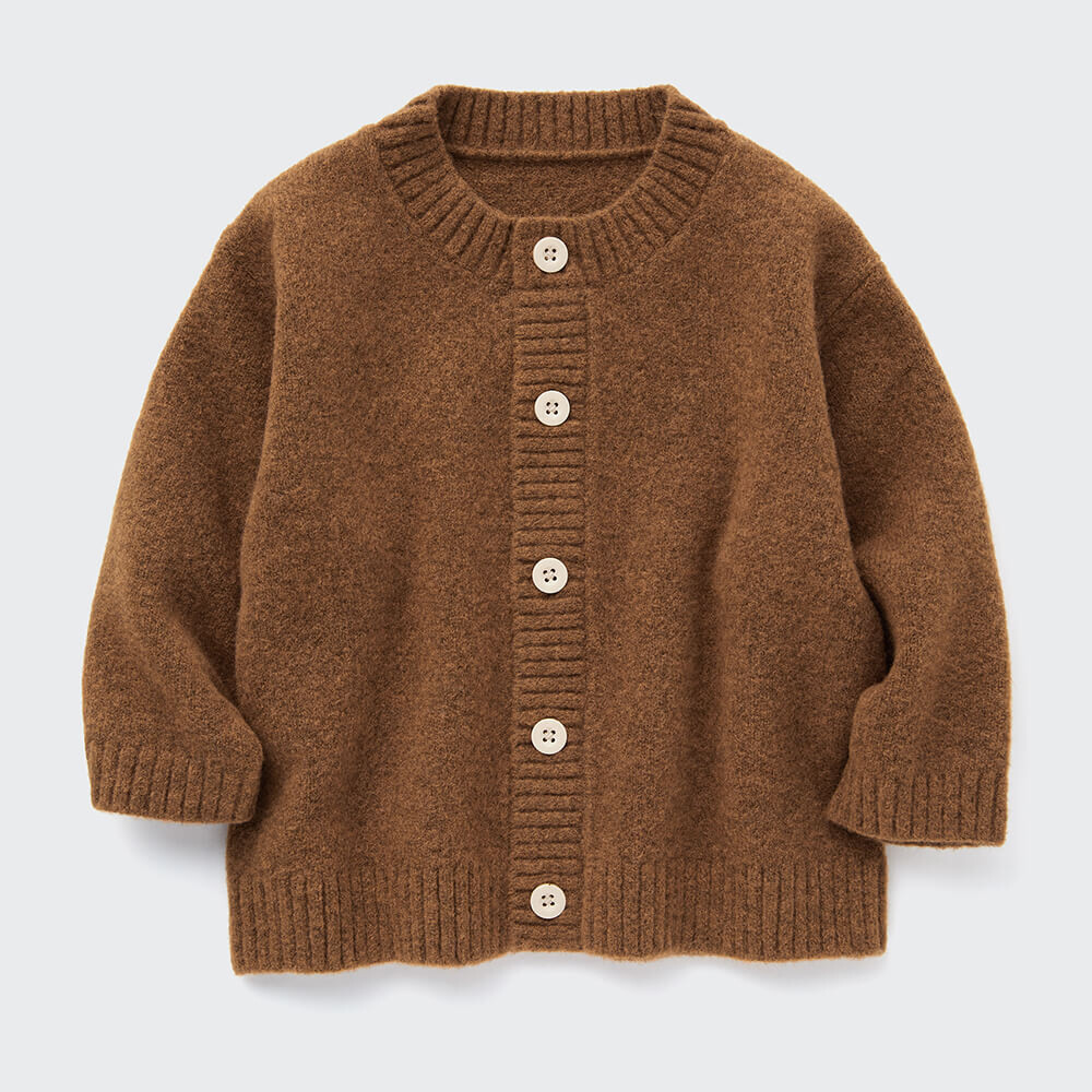 

Кардиган Uniqlo, светло-коричневый