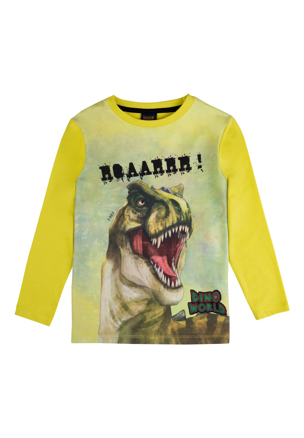 Рубашка с длинным рукавом Dino World, цвет green sheen