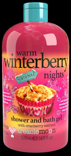 

Клюквенный гель для душа и жидкость для ванн 500 мл Treaclemoon Warm Winterberry Nights
