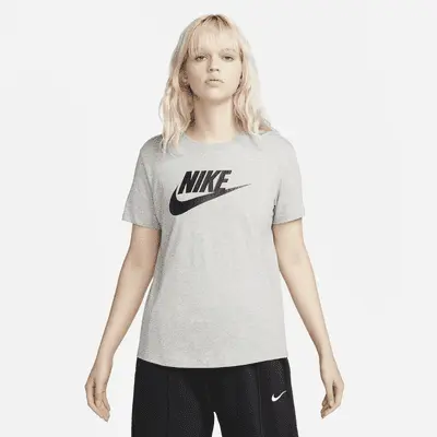 

Футболка Nike Sportswear Essentials, серый/белый