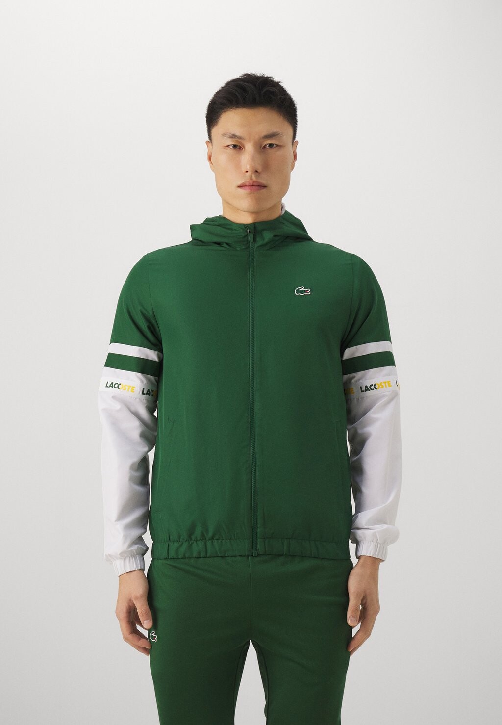 

Спортивная куртка Hoodie Jacket Tc Lacoste, цвет green/white