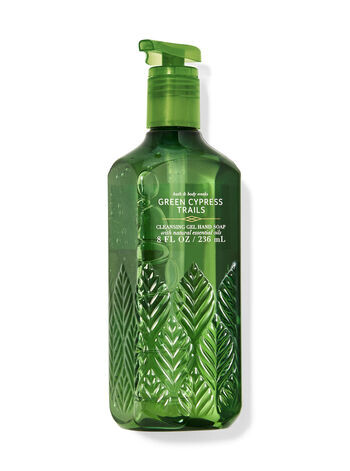 

Гель-мыло для рук Green Cypress Trails, 8 fl oz / 236 mL, Bath and Body Works