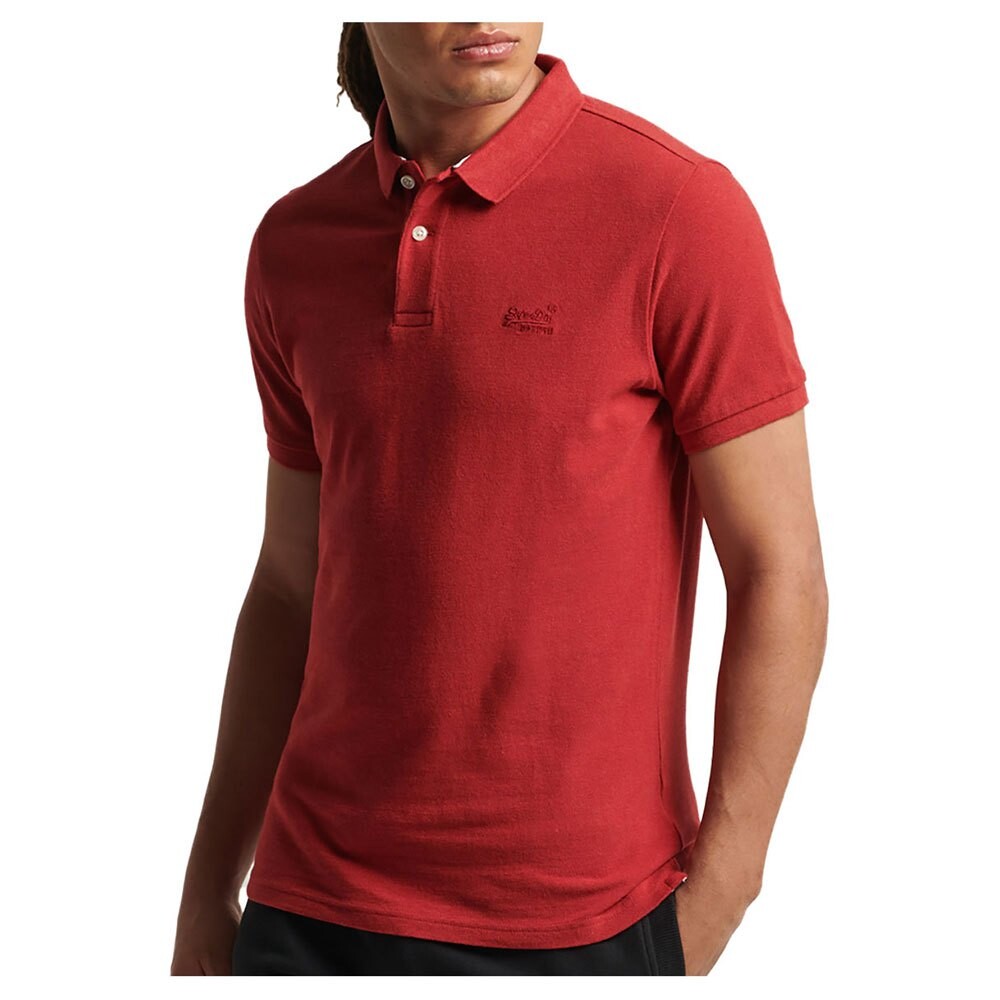 

Поло Superdry Classic Pique, красный