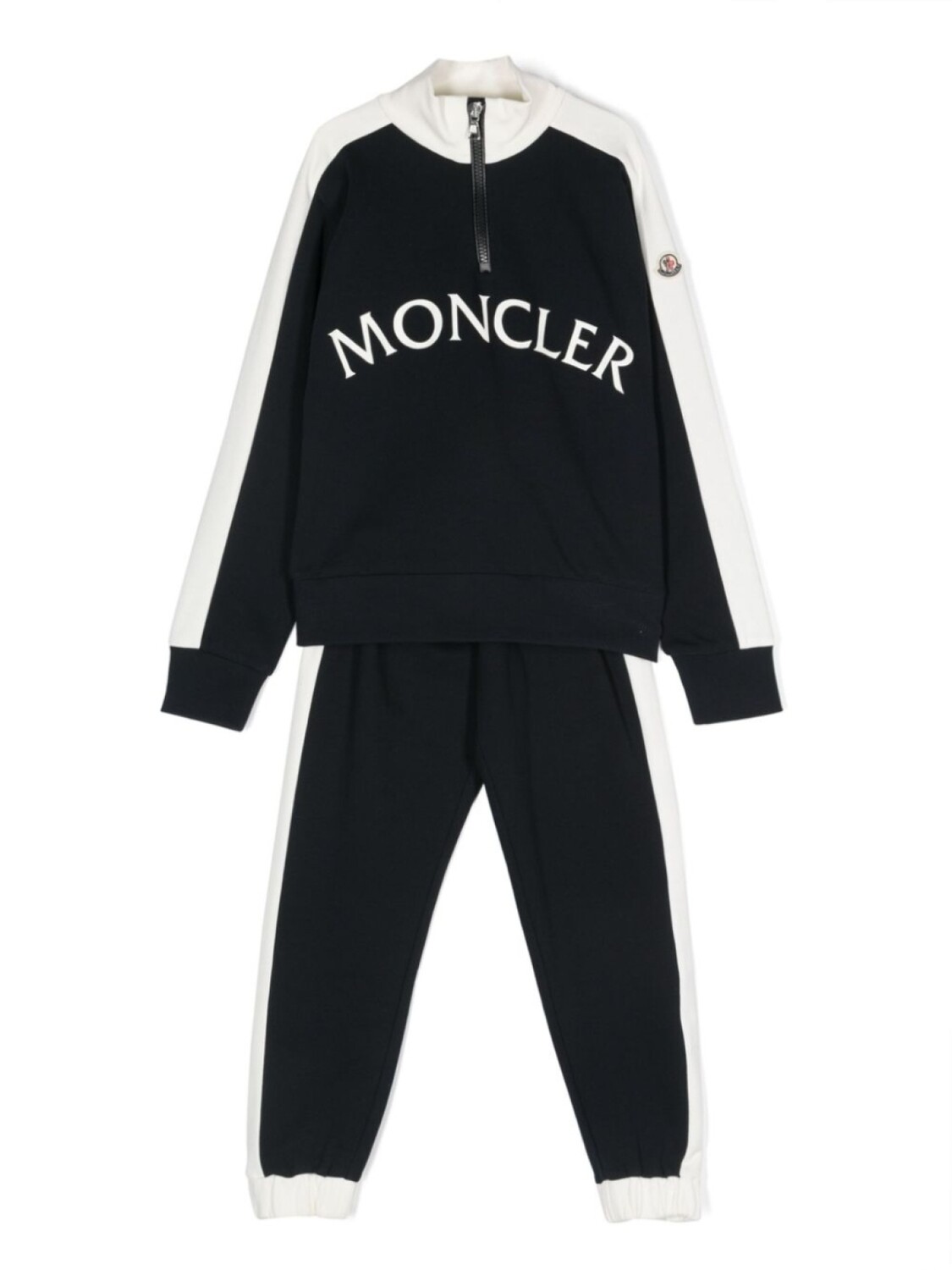 

Moncler Enfant спортивный костюм с логотипом, синий