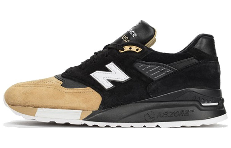 

Кроссовки New Balance 998 PRMR, черный / золотой