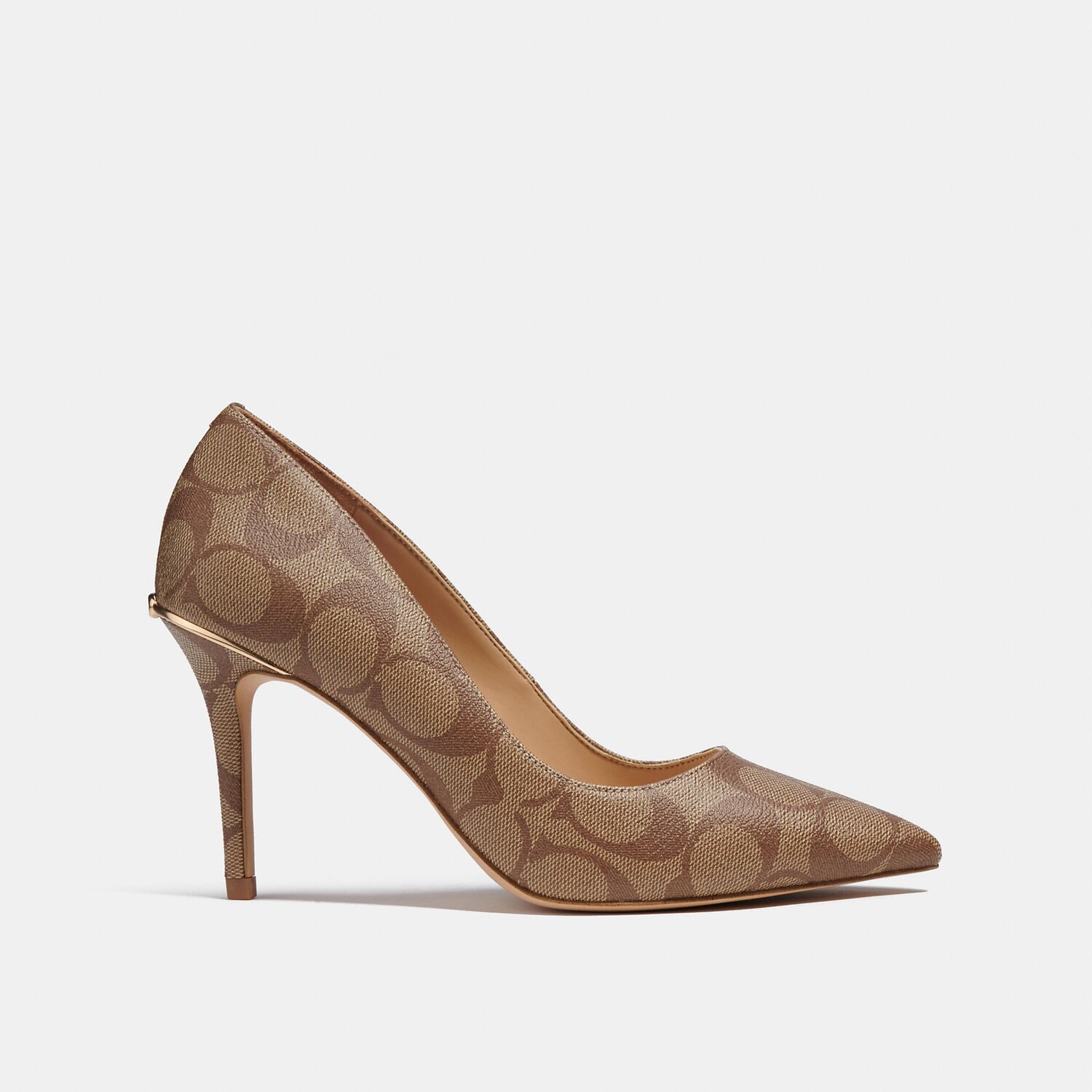 

Туфли Coach Outlet Wiley из фирменной парусины, цвет Khaki/Saddle