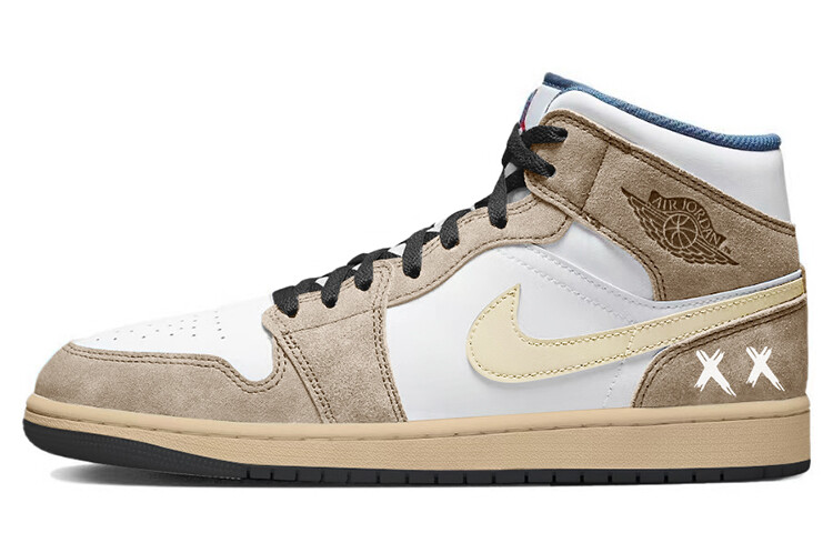 

Баскетбольные кроссовки Air 1 Vintage Men Mid-Top White Jordan