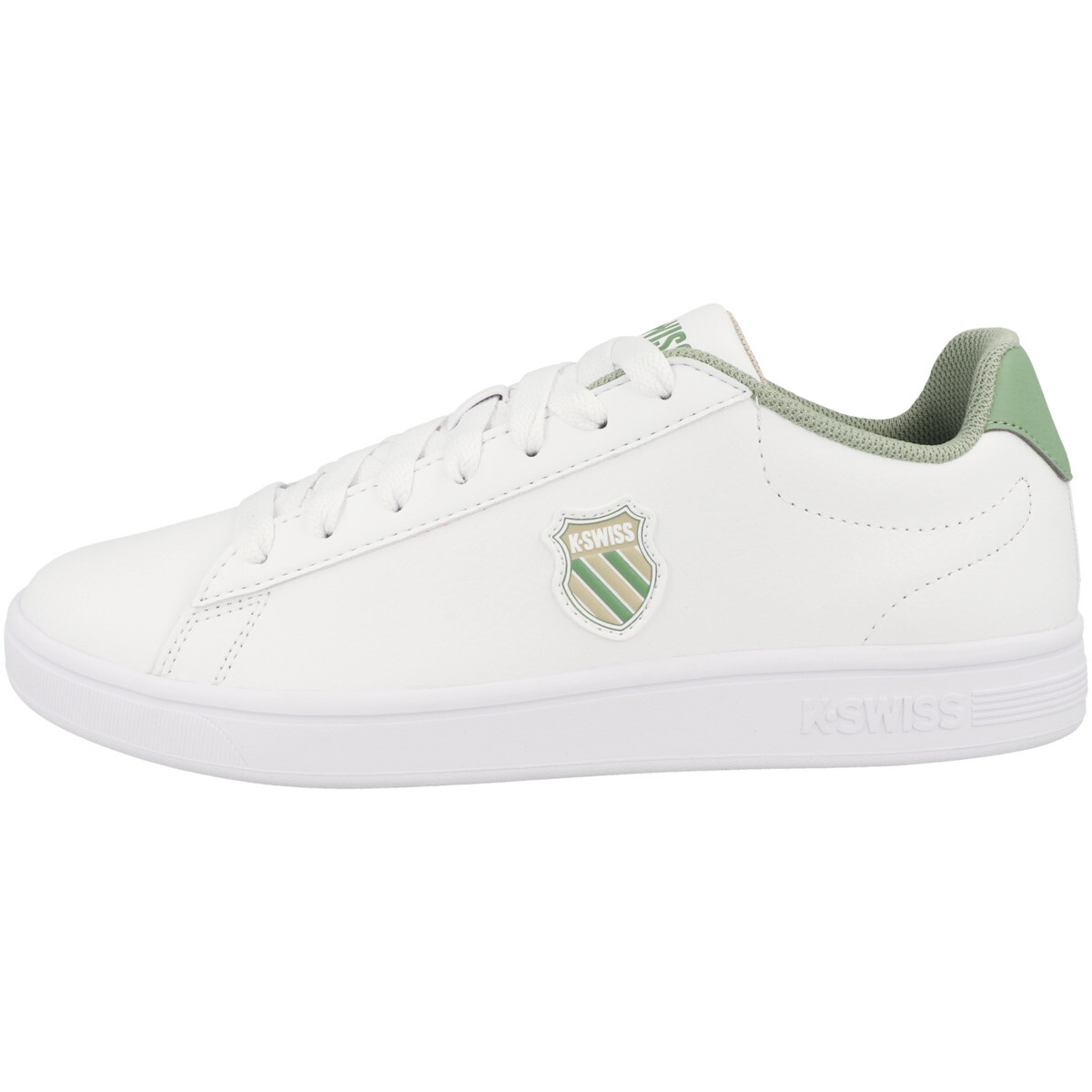 Низкие кроссовки K SWISS low Court Shield, белый кроссовки k swiss court shield 96599 997 m white champagne белый