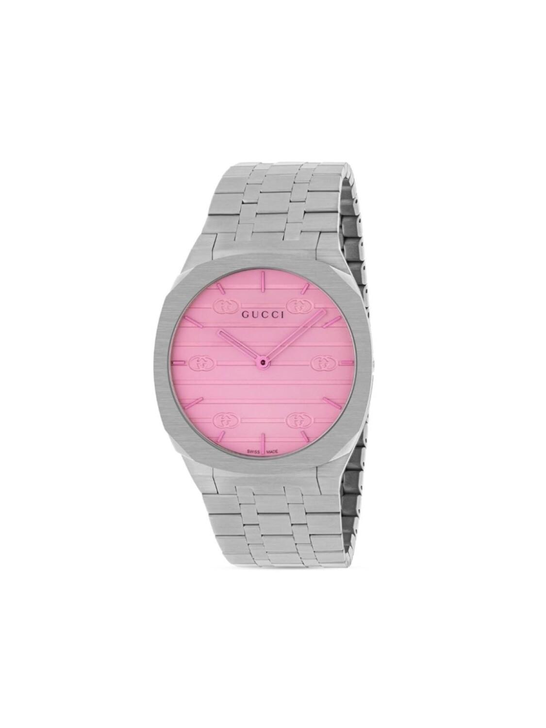

Часы мужские Гуччи 25H 38мм Gucci, розовый