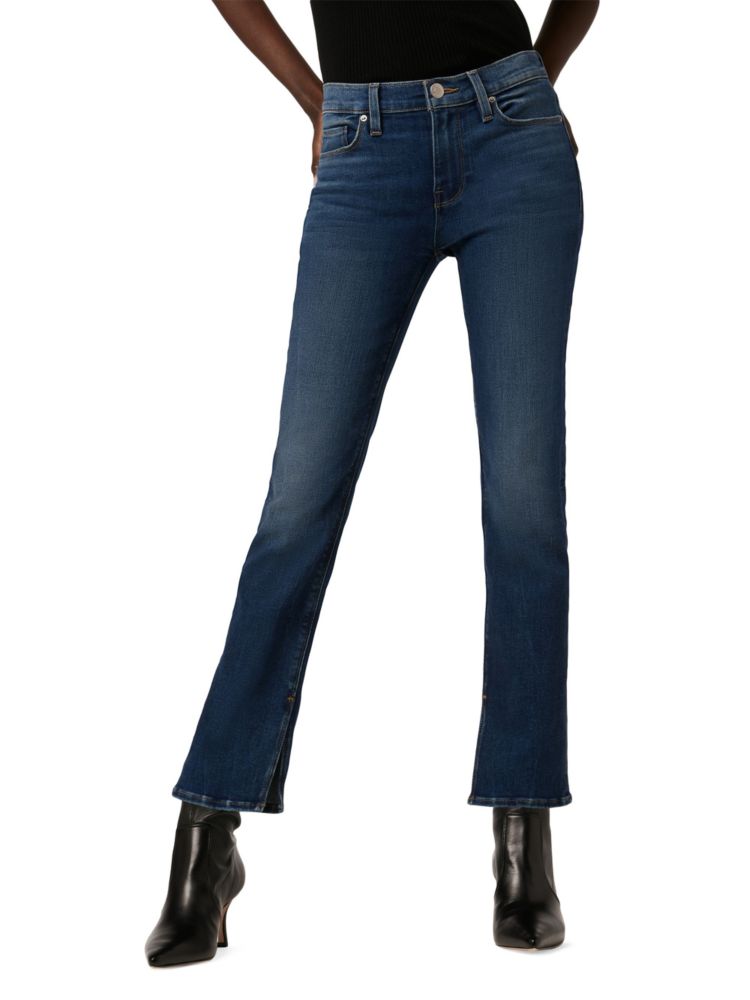 цена Узкие прямые джинсы Nico до щиколотки Hudson, синий